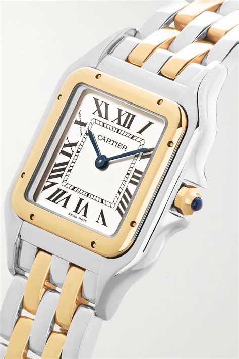 gold panthere cartier watch